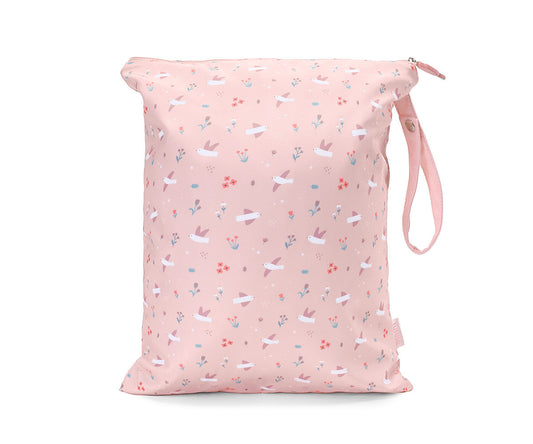 Borsa Impermeabile Grande Blossom Birds - retro