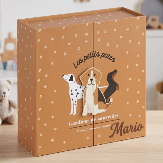 Little Bird - Scatola Ricordi Cani - 100% Anallergico - Regalo Nascita