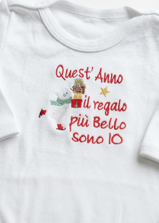 Little Bird - Body de naissance "My 1st Birthday" personnalisé avec prénom - 100% Coton - Cadeau de naissance