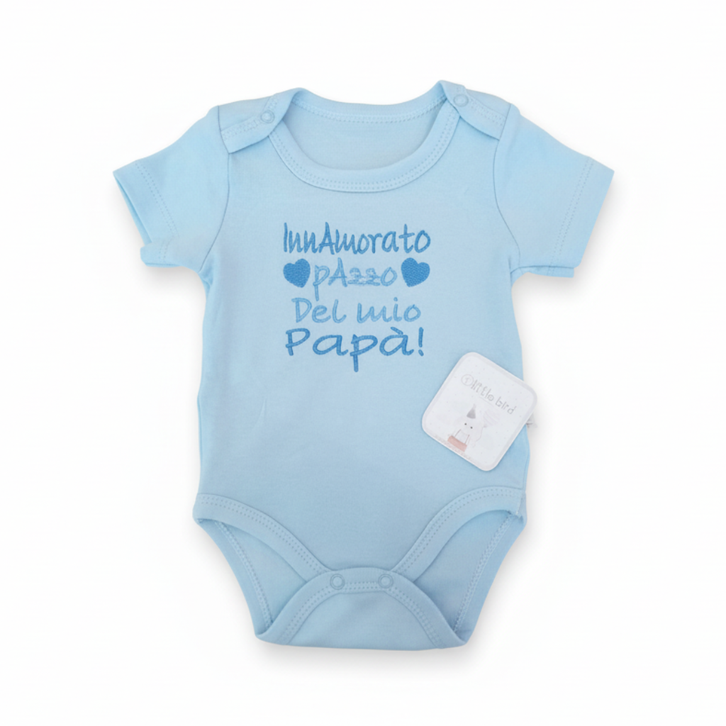 Body azzurro Innamorato pazzo del mio papà