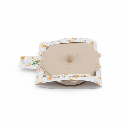 Ciotola beige con packaging