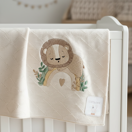 Copertina sulla culla