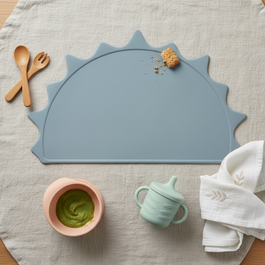 Flatlay con accessori pappa