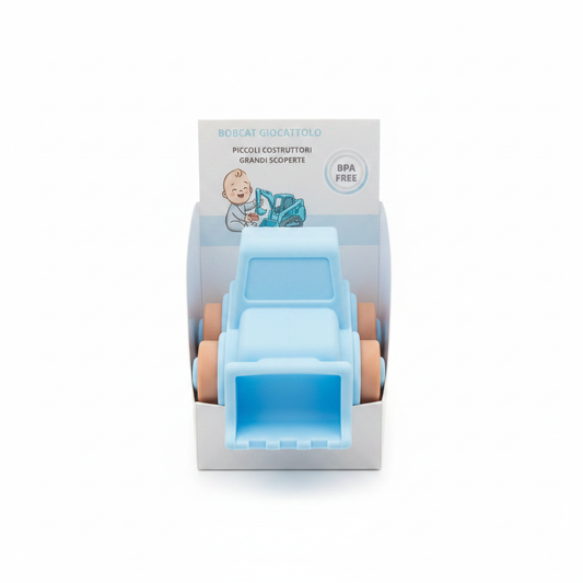 Bob cat con packaging sfondo bianco