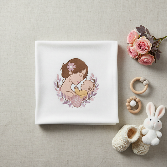 Copertina Mamma e Figlio - flat lay rose