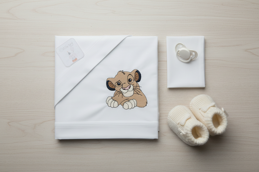 Lenzuolino Simba - lifestyle flat lay