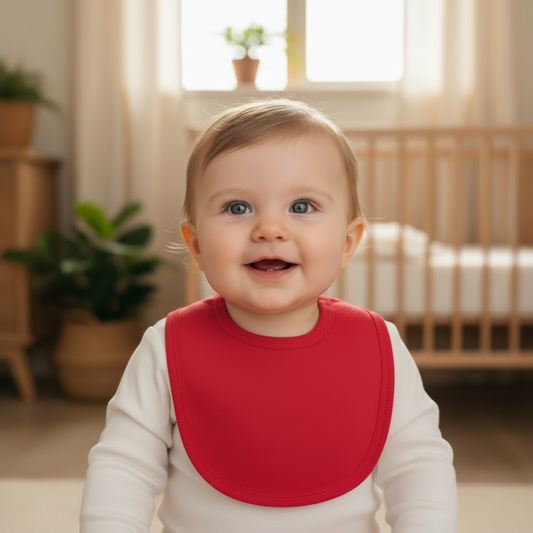 Bavetta Tinta Unita Rossa - Bambino