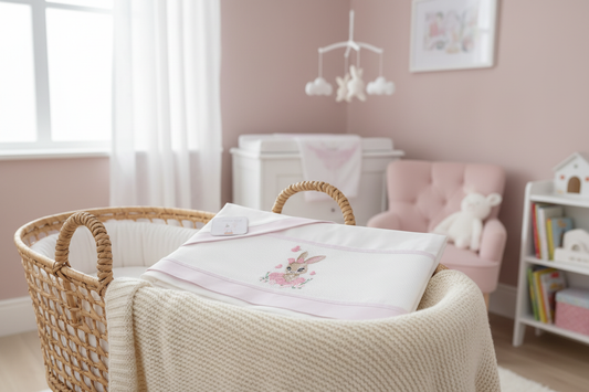 Lenzuolino Carrozzina Coniglietta - lifestyle nursery