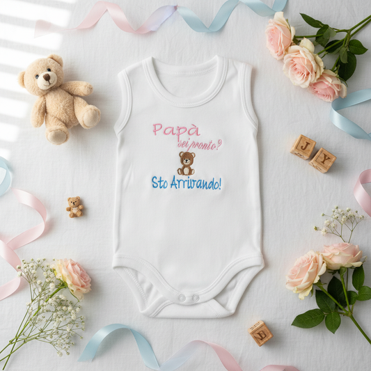 Body Papà Sei Pronto - Flat lay