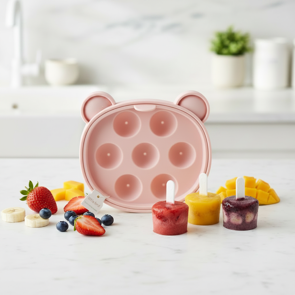 Stampo Ghiacciolini Orsetto Rose Pink - lifestyle ghiacciolini