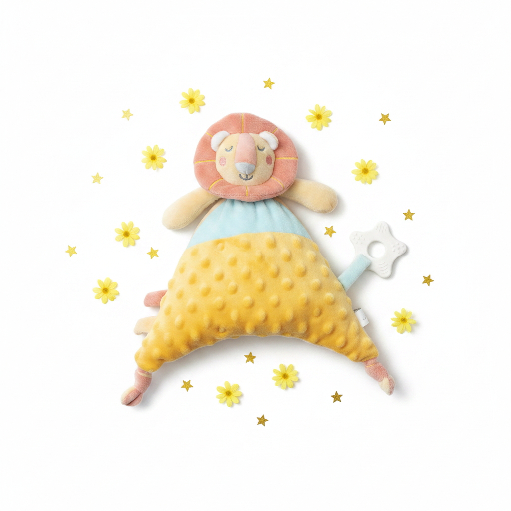 Little Bird - Dou Dou Peluche Leoncino - 100% Anallergico - Regalo Nascita