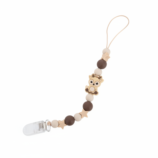 Portaciuccio Renna Beige - sfondo bianco
