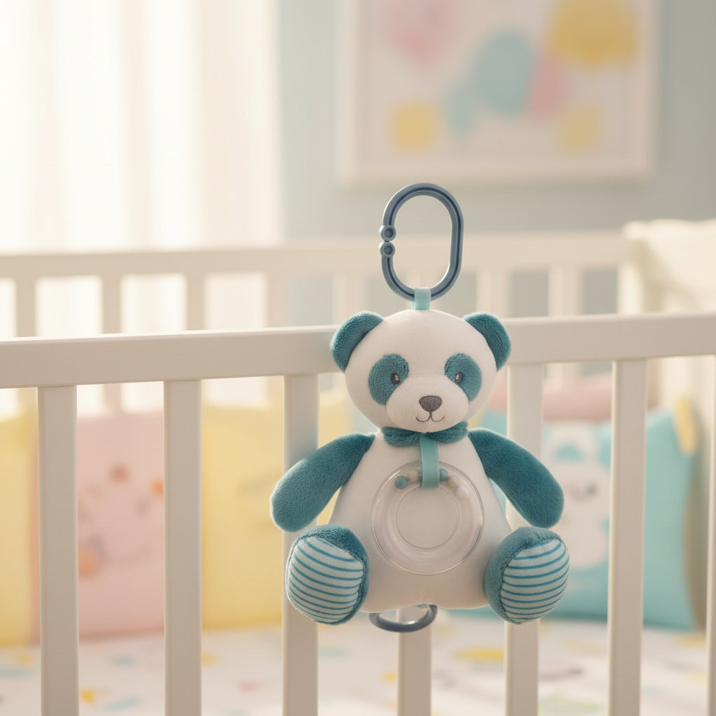 Carillon Panda - appeso alla culla