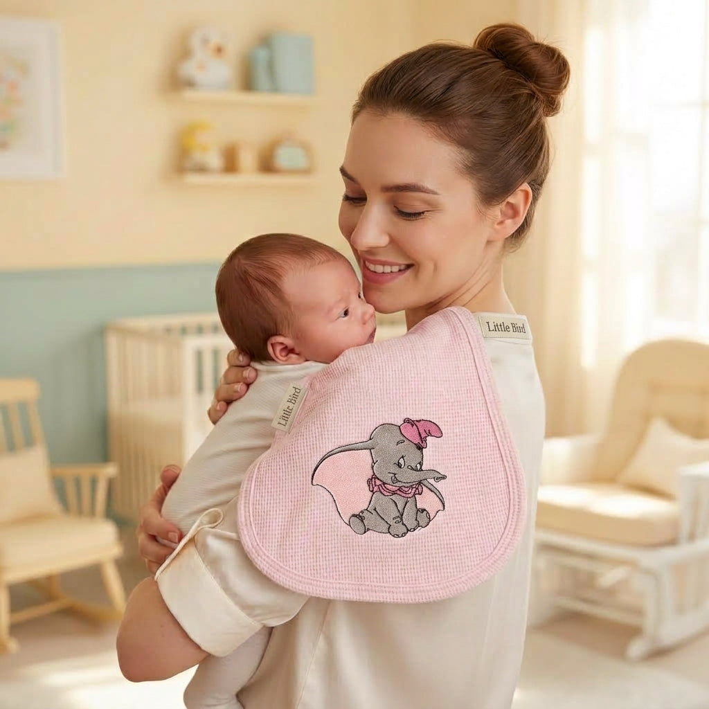 Little Bird - Télospalla Dumbo - 100% Coton Hypoallergénique - Personnalisable