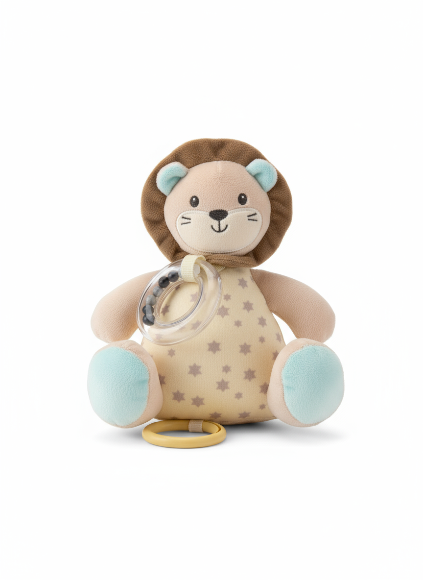 Leoncino sfondo pulito