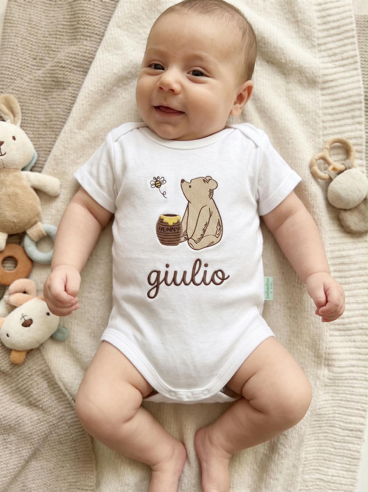 Little Bird - Body bébé "Je suis la petite femme à Papa" personnalisé avec prénom - 100% Coton - Cadeau de naissance