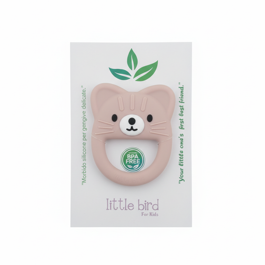 Orsetto rosa con packaging