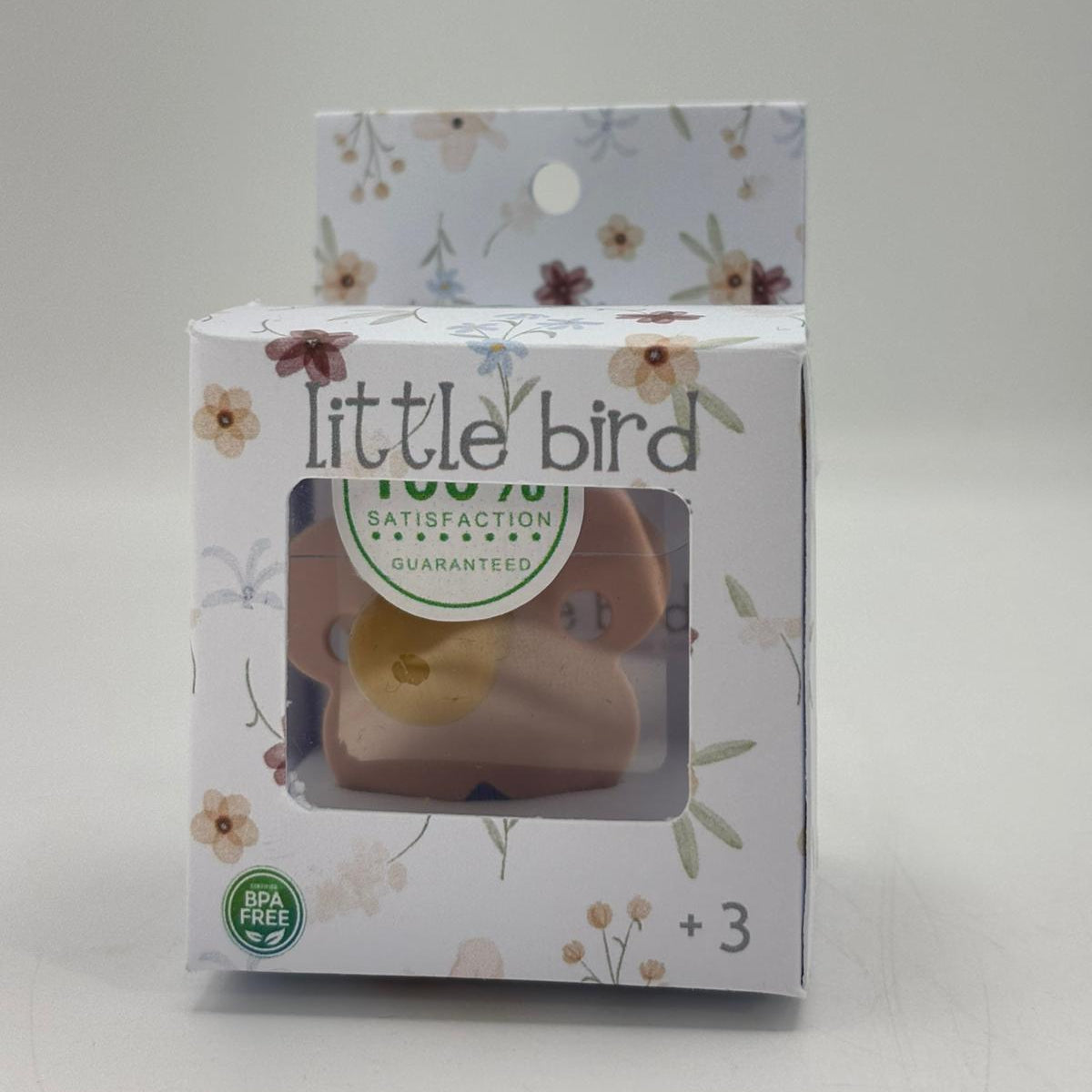 Ciuccio Morbido Piccolo in Silicone a Fiore per Neonati Cipolla - Comfort e Stile Colore Rosa Chiaro