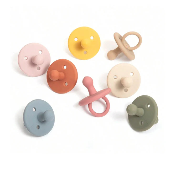 Ciuccio Anatomico in Silicone - Giallo Senape  - Conforme Normative UE