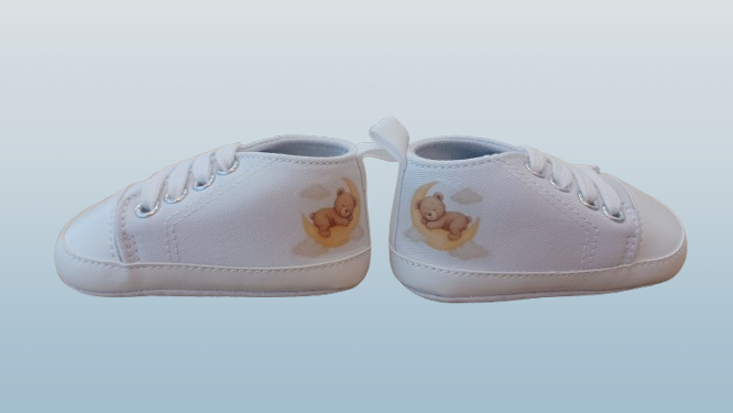 Scarpine Culla Personalizzate 0-6 Mesi