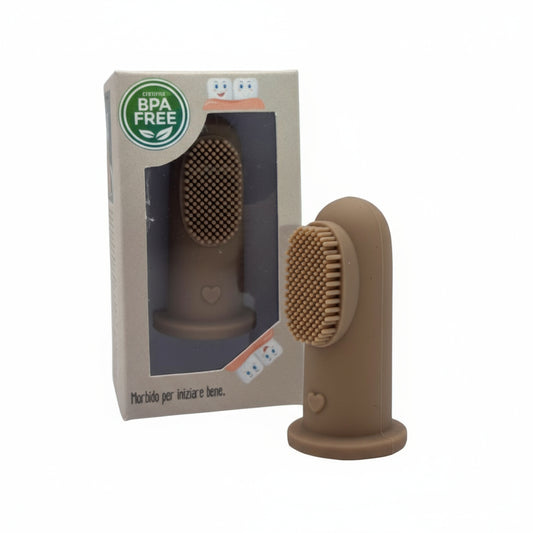 Spazzolino da Dito per Neonati in Silicone - Morbido e Sicuro BPA Free