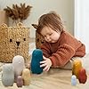 Set Gufi Impilabili in Silicone Montessori | Matrioske Sensoriali BPA Free