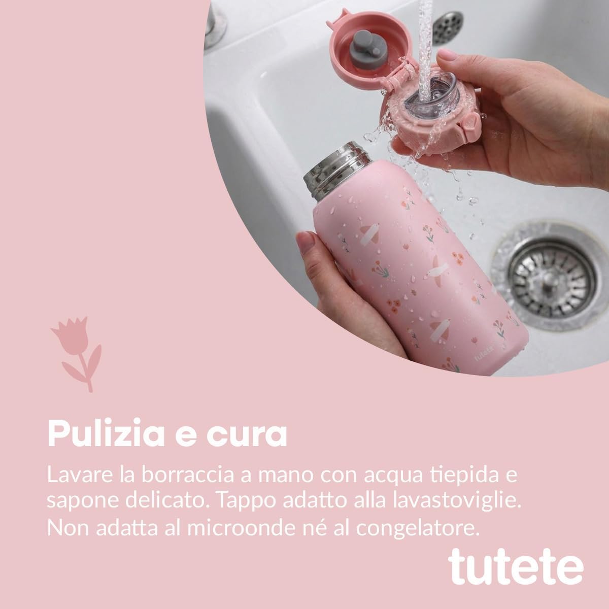 Borraccia Termica Blossom Birds - immagine promozionale
