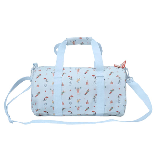 Borsa Sportiva Circus Show Tutete - fronte con tracolla e tiretto tendone