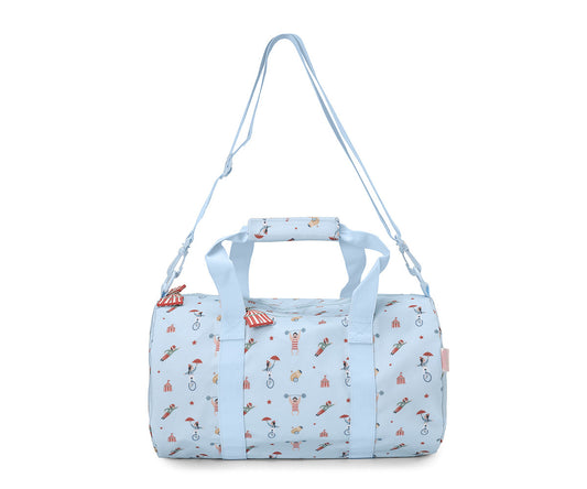 Borsa Sportiva Circus Show Tutete - vista con tracolla lunga a spalla