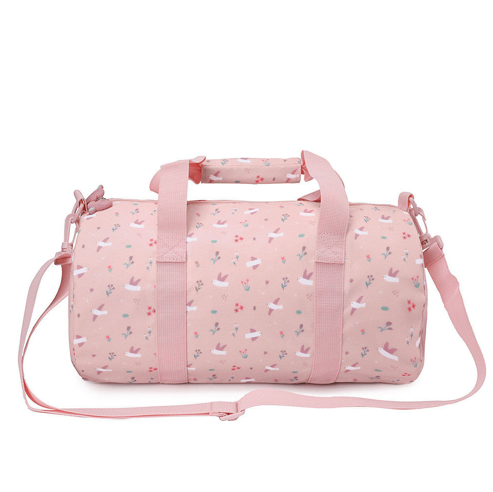 Borsa Sportiva Blossom Birds - vista laterale