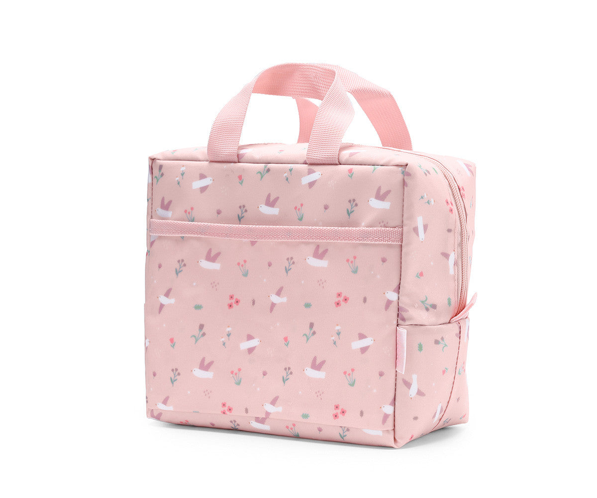 Borsa Termica Merenda Blossom Birds - vista laterale