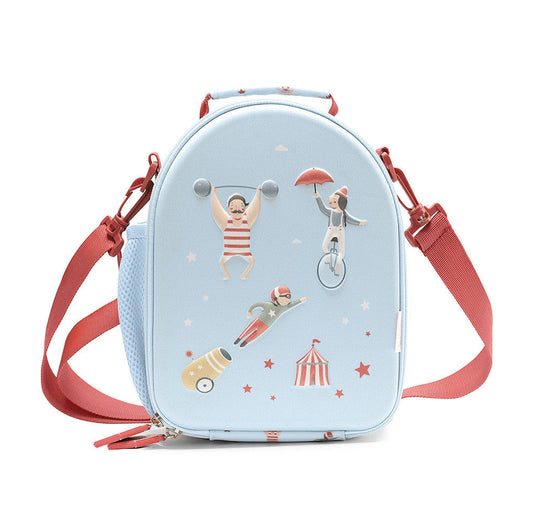 Borsa Termica 3D Circus Show Tutete - fronte sfondo bianco