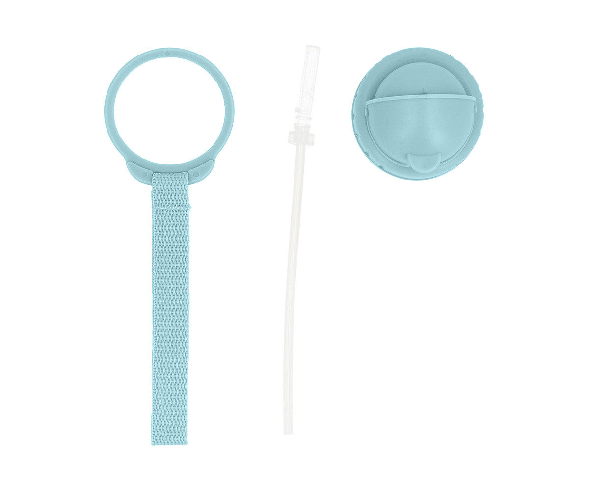 Little Bird - Borraccia Pandas in Space Tutete 500ml - Tritan BPA Free - Cannuccia Silicone