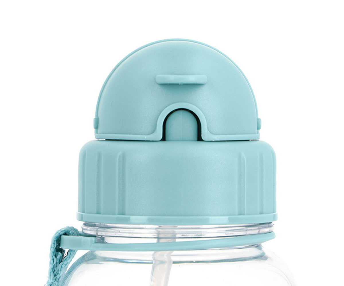 Little Bird - Borraccia Pandas in Space Tutete 500ml - Tritan BPA Free - Cannuccia Silicone