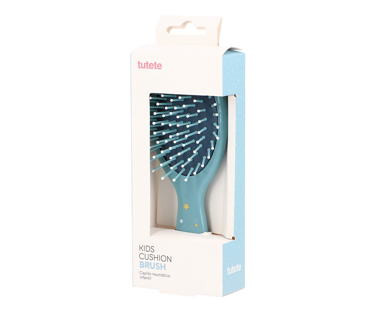 Spazzola Capelli Bambini Pandas in Space Tutete - confezione originale Tutete Kids Cushion Brush cepillo neumático infantil