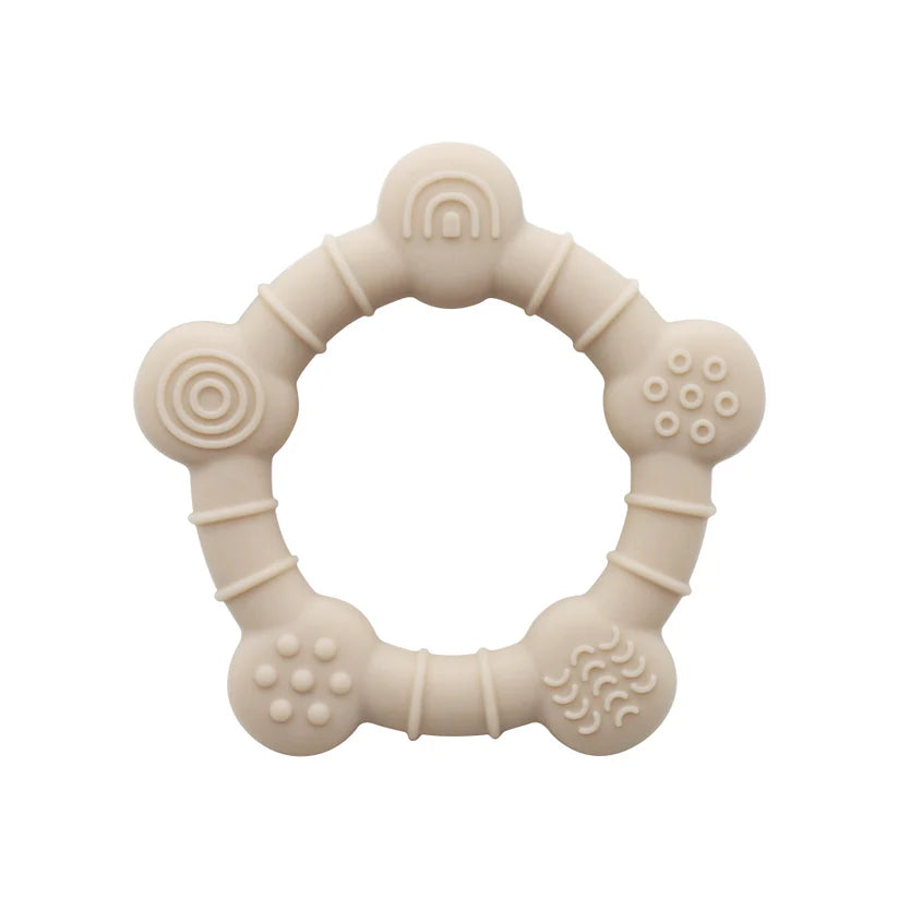 Massaggiagengive Anello Sensoriale in Silicone BPA Free per Neonati