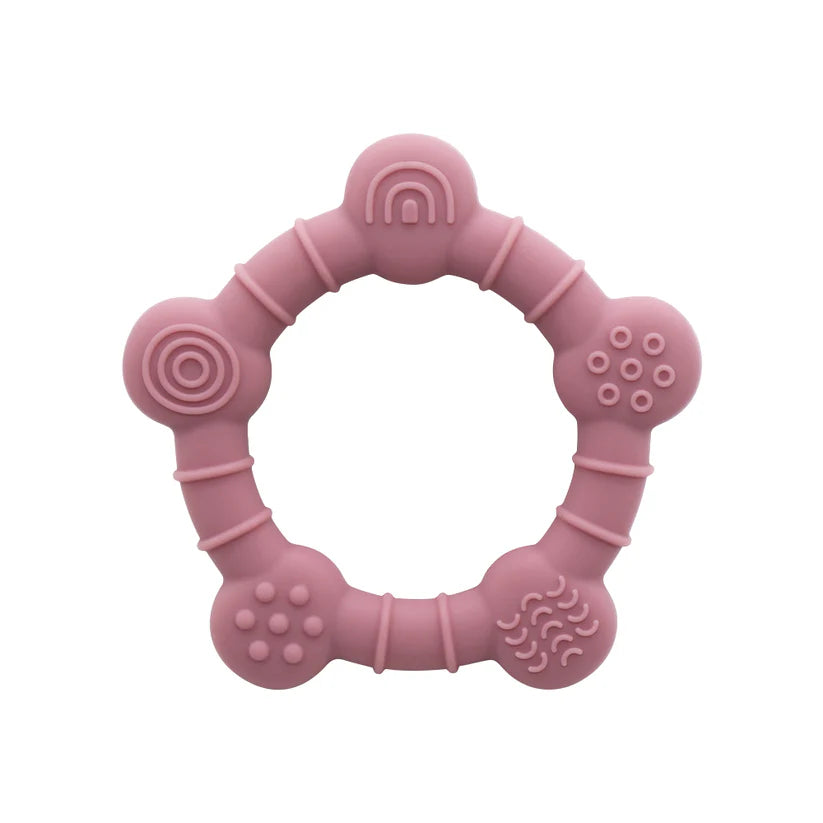 Massaggiagengive Anello Sensoriale in Silicone BPA Free per Neonati