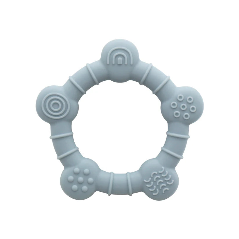 Massaggiagengive Anello Sensoriale in Silicone BPA Free per Neonati