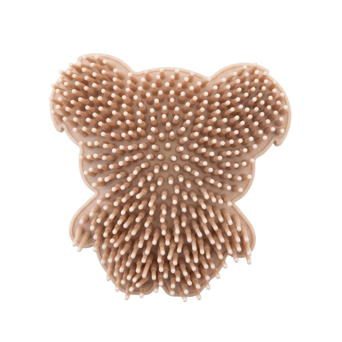 Little Bird - Spazzola Bagnetto Koala Beige in Silicone BPA Free - Bagnetto