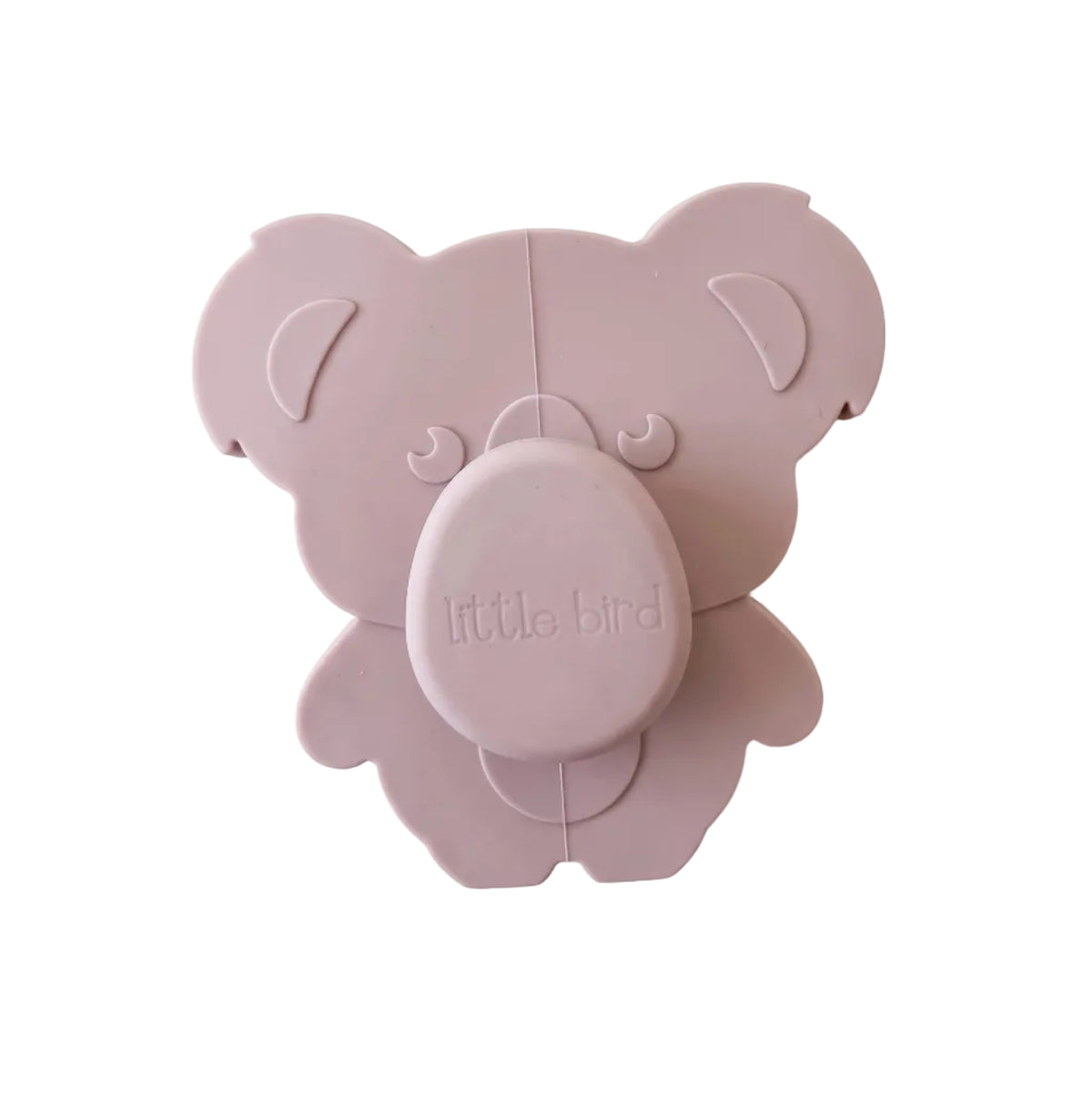 Little Bird - Spazzola Bagnetto Koala Rosa in Silicone BPA Free - Bagnetto