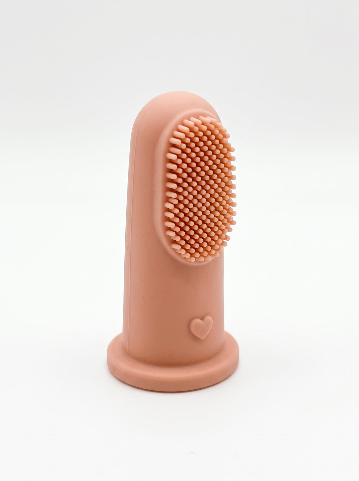 Little Bird - Brosse à Dents de Doigt Silicone Vert Olive - 100% Sans BPA - Nouveau-né