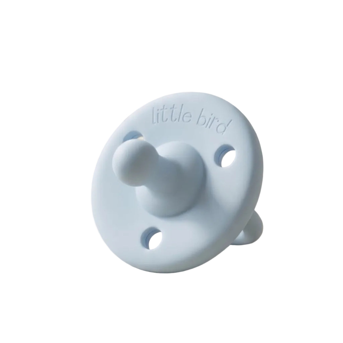 Little Bird - Sucette Anatomique Silicone Bleu Ciel +3 mois - 100% sans BPA - Nouveau-né