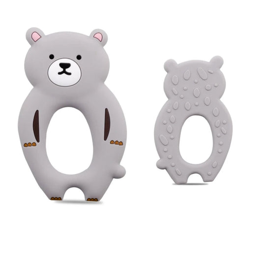 Massaggiagengive Morbido a Forma di Orso | Sollievo Dentizione Sensoriale