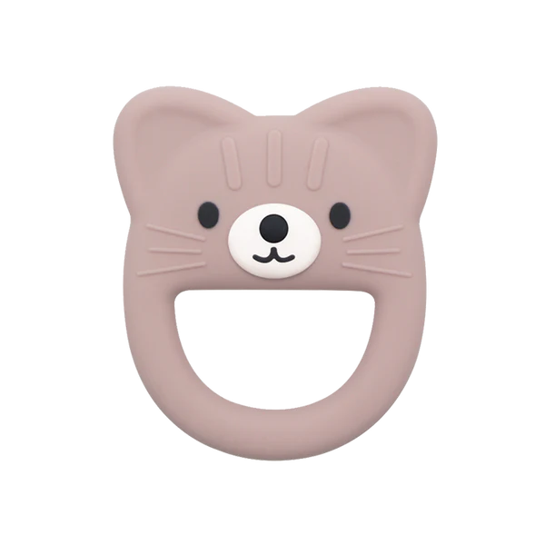 Massaggiagengive Morbido a Forma di Gattino | Sollievo Dentizione Sensoriale