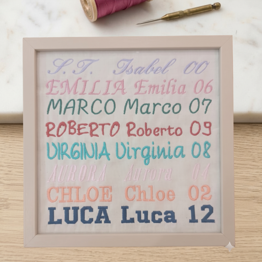 Little Bird - Copertina Neonato Orsetto sulla Luna Cipolla Avorio - Personalizzabile con Nome - Regalo Nascita