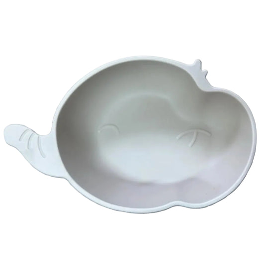 Ciotola Silicone Elefante Beige - Little Bird