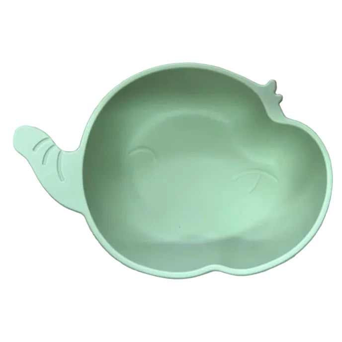 Little Bird - Ciotola Silicone Elefante Olive Green - 100% BPA Free - Neonato