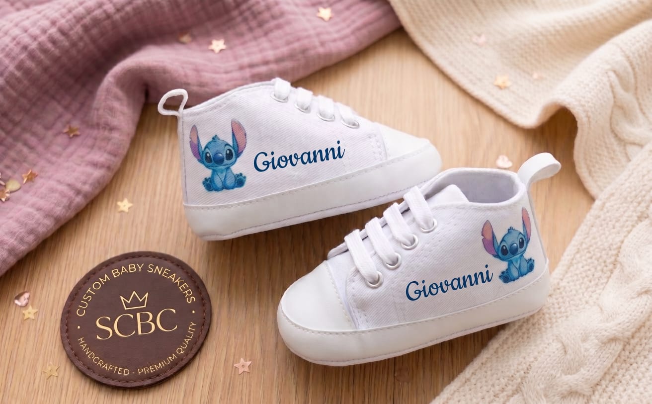 Little Bird - Chaussons de Berceau Simba - Personnalisables 0-6 Mois
