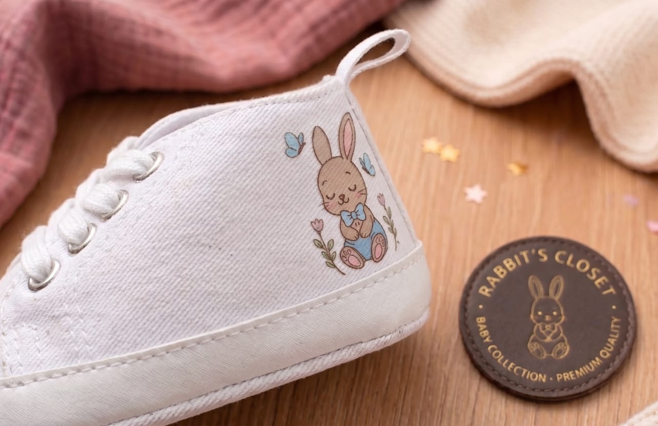 Little Bird - Chaussons de Berceau Simba - Personnalisables 0-6 Mois