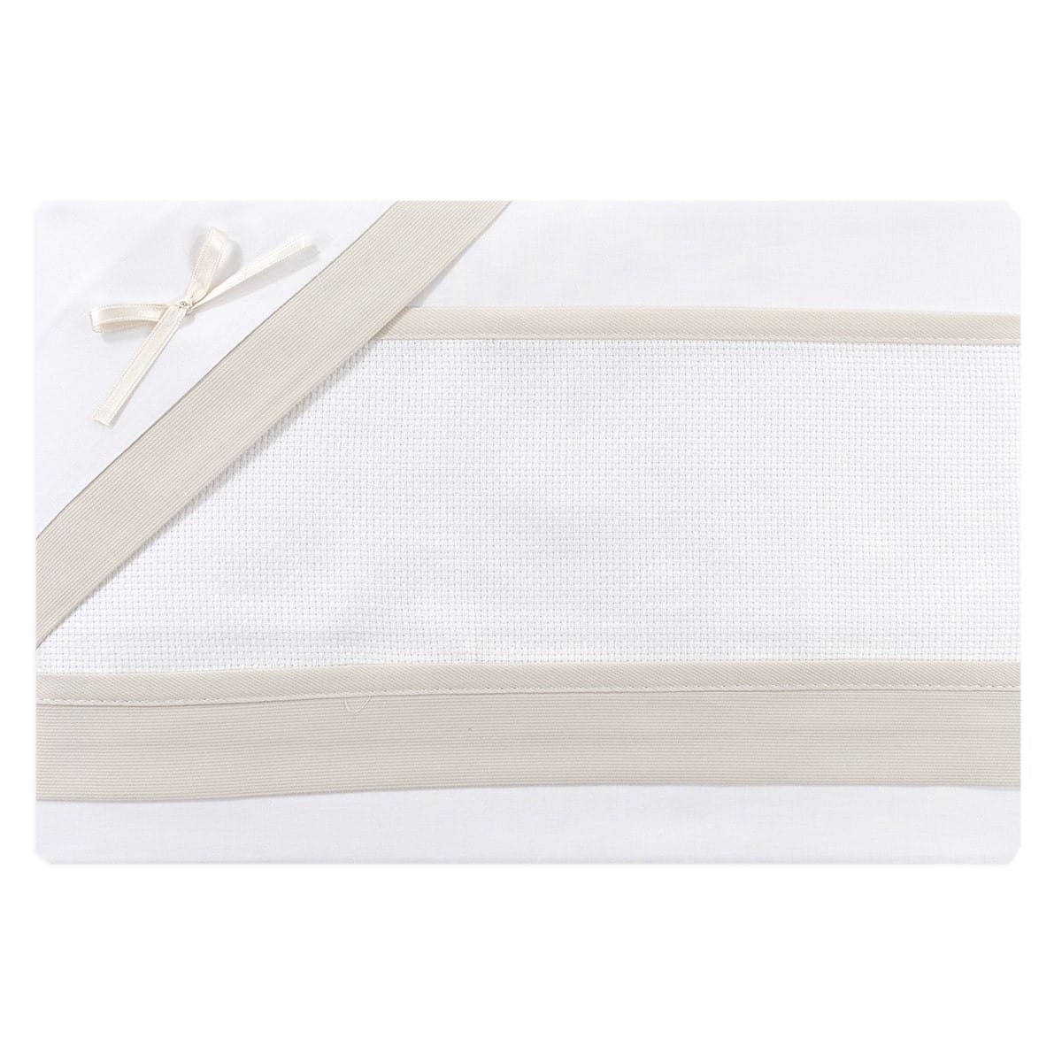 Little Bird - Lenzuolino Sabbia Personalizzabile con Nome - Cotone 100% - Carrozzina o Culla Neonato - Regalo Nascita